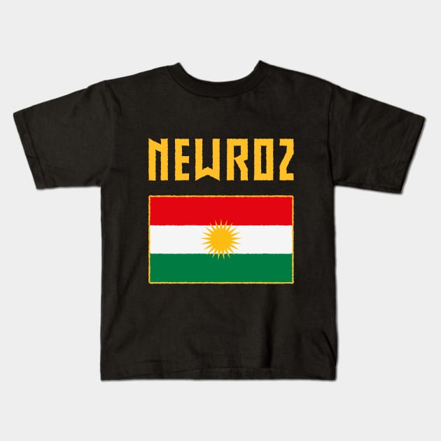 Newroz (Kurdistan) Kids T-Shirt by MrFaulbaum